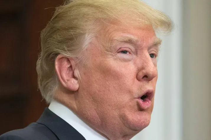 trump buiten boekje in zaak att