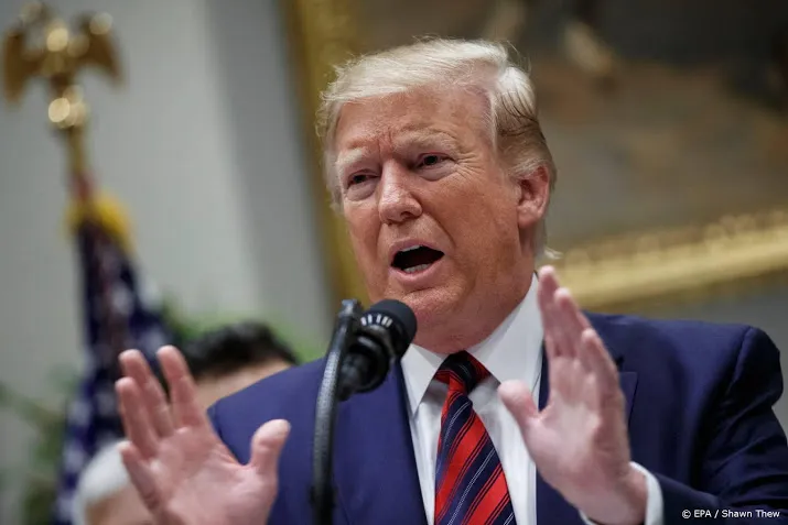 trump geen haast met sluiten china deal