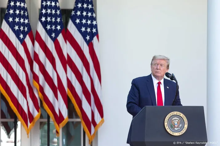 trump heeft geen haast met extra steunpakket