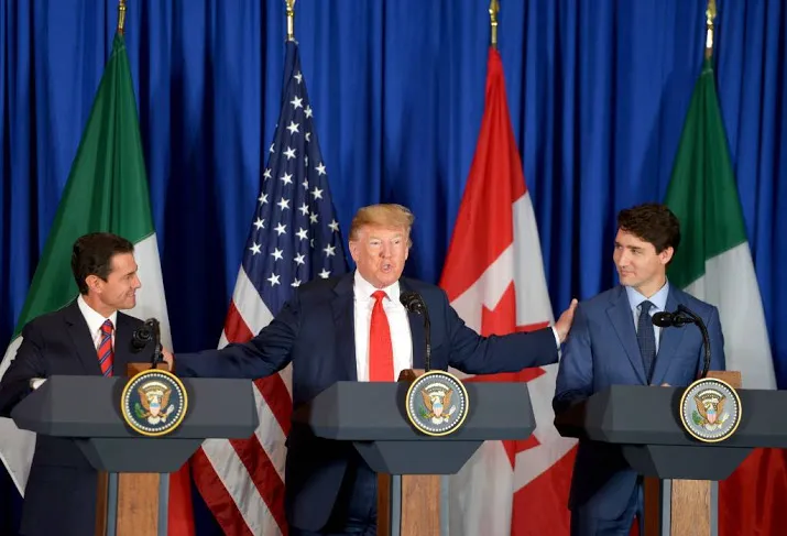 trump ondertekent nafta vervanger