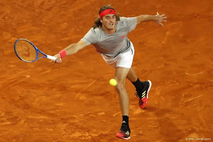 tsitsipas houdt nadal uit finale madrid
