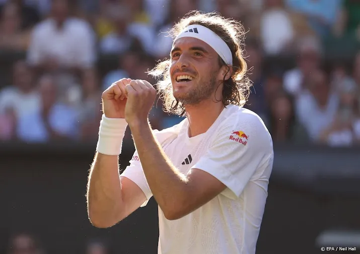 tsitsipas schakelt tweevoudig kampioen murray uit op wimbledon