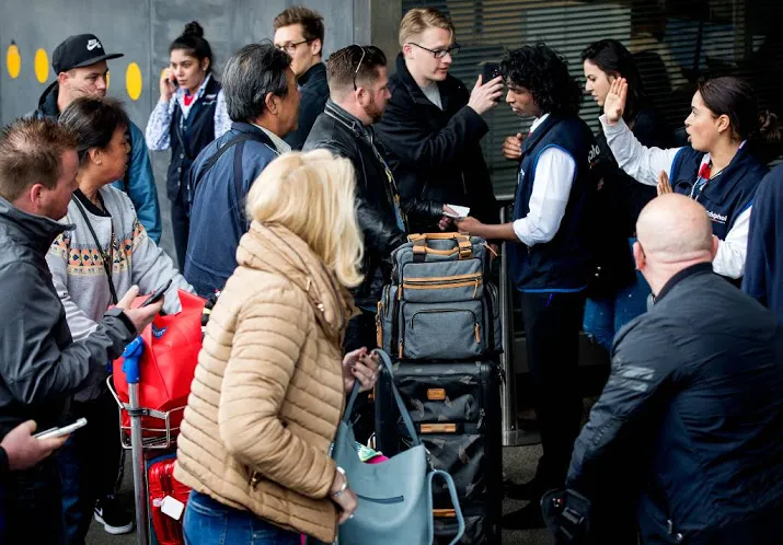 tui en transavia geen uitval vluchten