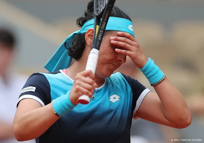 tunesische outsider jabeur al uitgeschakeld op roland garros