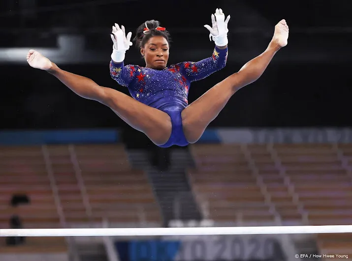 turnkampioene biles mist olympische finale op brug