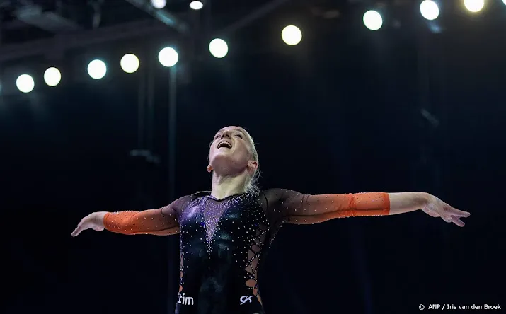 turnster sanne wevers wint voor tweede keer europese balktitel