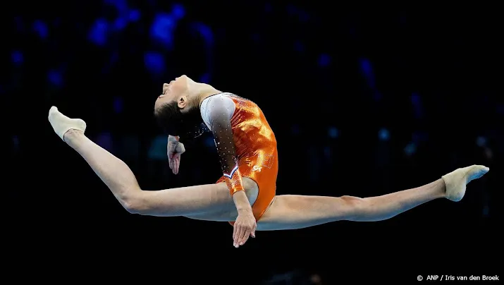 turnster visser zesde op vloer wereldtitel voor biles