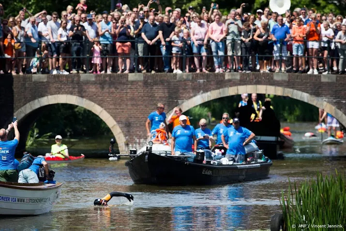 tussenstand elfstedenzwemtocht 14 miljoen