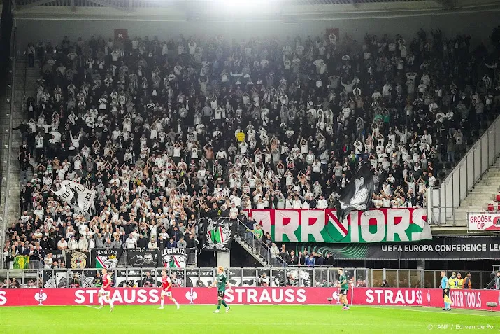 twee arrestaties na wedstrijd az legia warschau