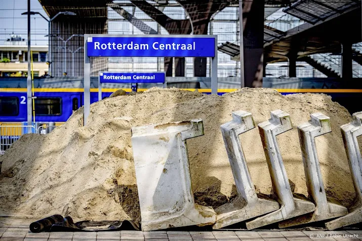 twee weekeinden geen treinen van en naar rotterdam centraal