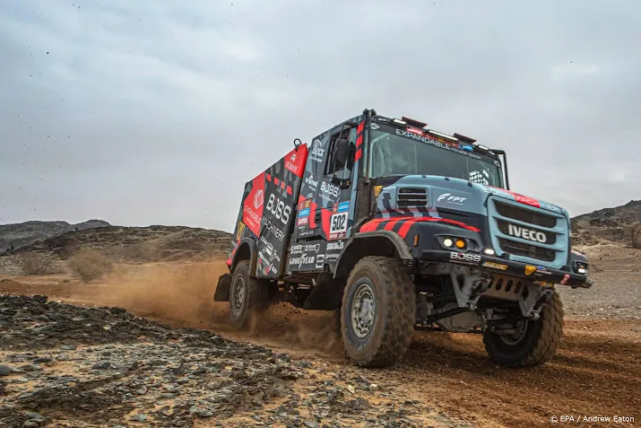 tweede etappezege trucker van kasteren in dakar rally