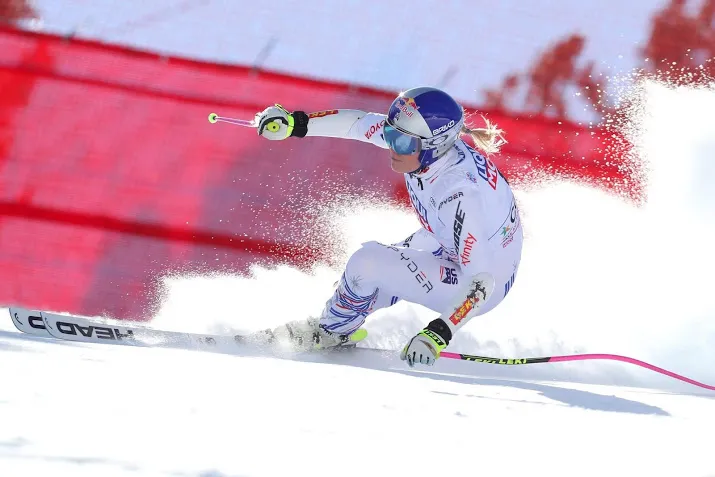 twijfelende vonn worstelt met nieuwe blessure