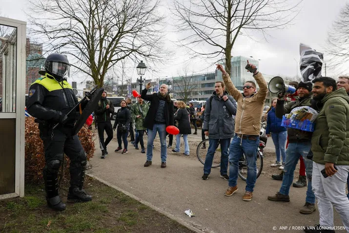 twintigtal aanhoudingen bij demonstratie malieveld
