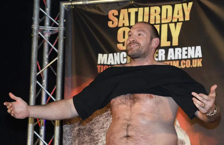 tyson fury mag weer boksen