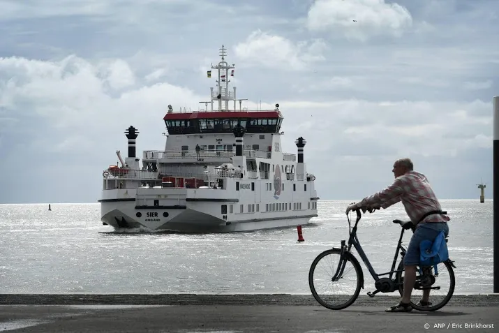 uitval veerdiensten van en naar waddeneilanden
