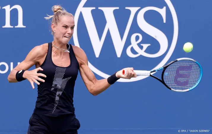 us open voor arantxa rus alweer voorbij