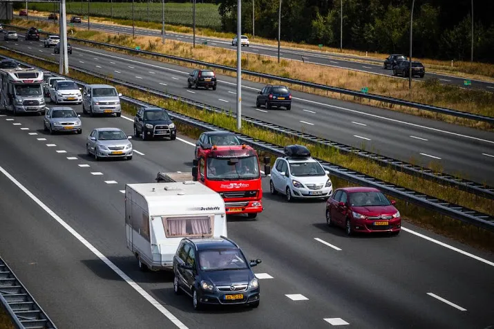 vakantie uittocht is begonnen