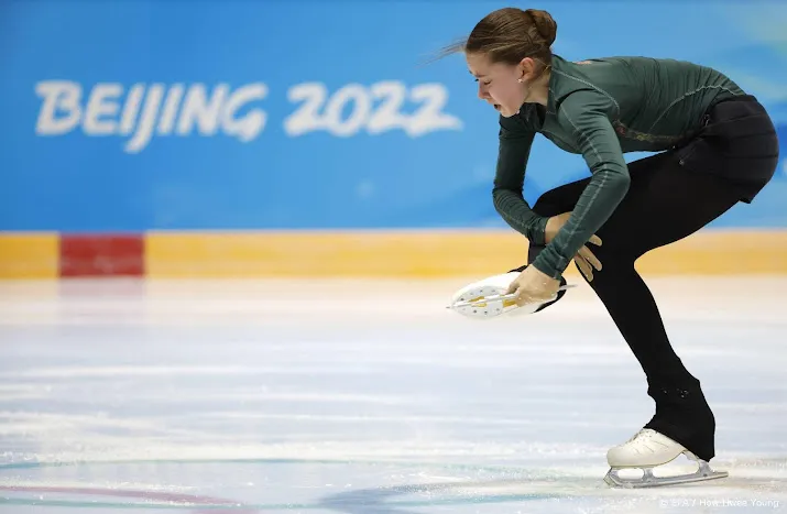 valieva meteen op het olympische ijs na toestemming cas
