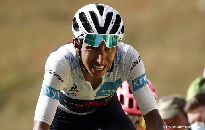 van aert bernal is een winnaar en blijft het proberen