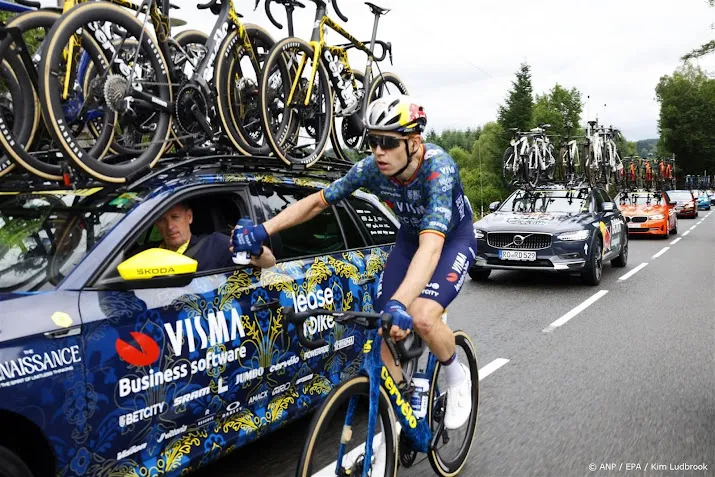 van aert denkt door te kunnen in tour de france ondanks snijwond
