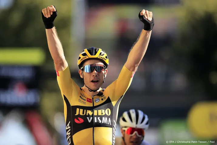 van aert trots op tweede ritzege in deze tour