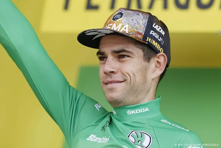 van aert zeker van groene trui mits hij parijs haalt
