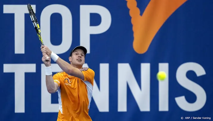 van de zandschulp begint voor daviscup team tegen fin virtanen