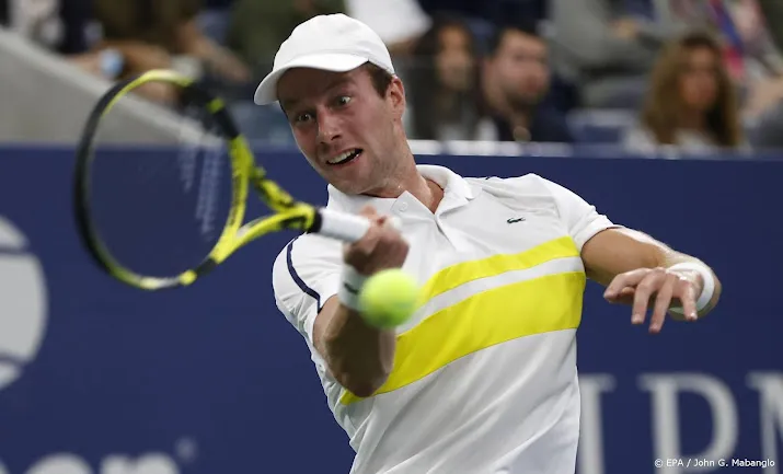 van de zandschulp na heroisch tennisduel in kwartfinales us open