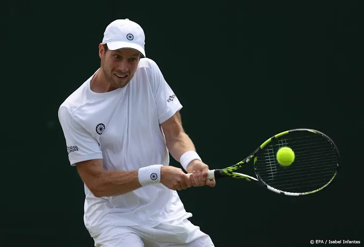 van de zandschulp verliest op us open in vier sets van evans
