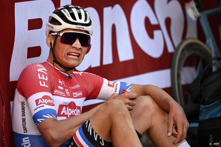 van der poel in mei op puntenjacht op mountainbike