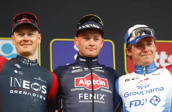 van der poel start in amstel gold race