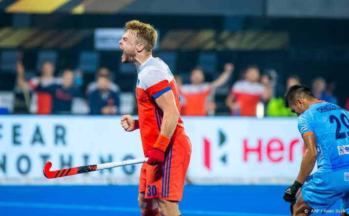 van der weerden schiet oranje naar winst
