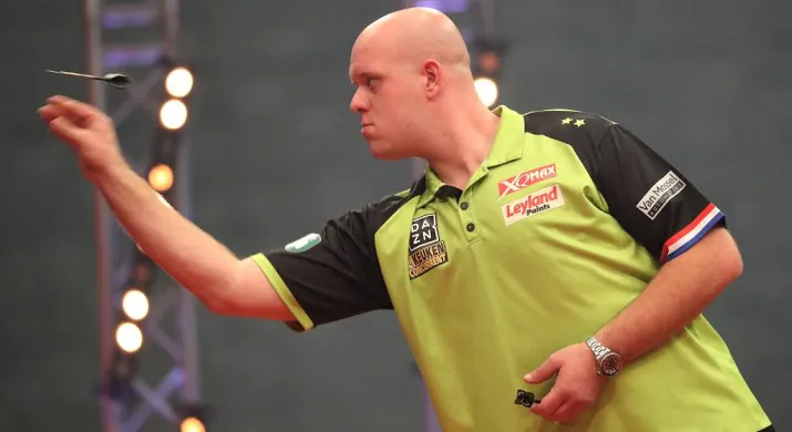 van gerwen gaat af voor recordaantal kijkers