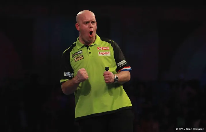 van gerwen gaat op voor derde wereldtitel