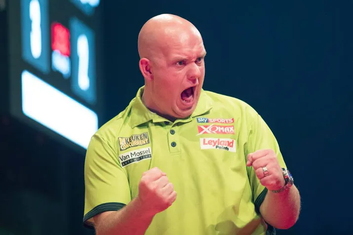 van gerwen gaat op voor zijn vierde finaleplek