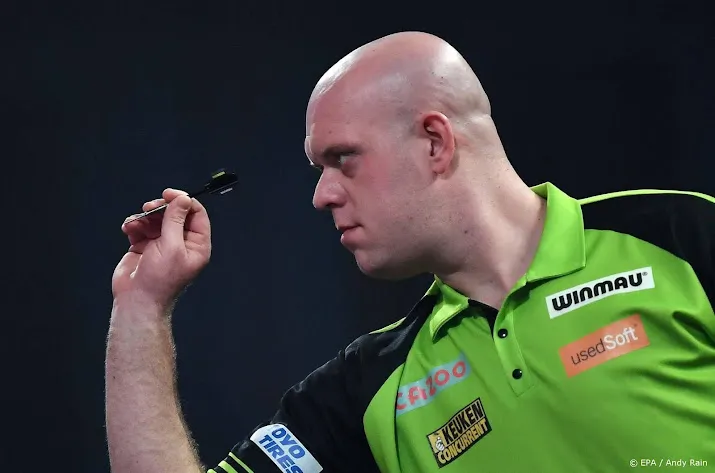 van gerwen strandt in kwartfinales nordic darts masters