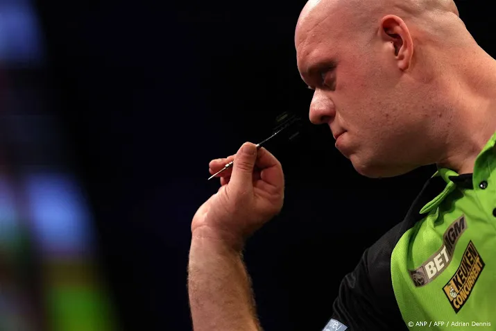 van gerwen strandt vroegtijdig op premier league avond in exeter