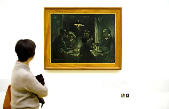 van gogh museum komt met expositie over de aardappeleters