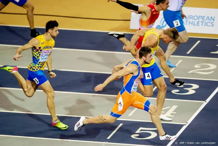 van gool maakt indruk in series 60 meter