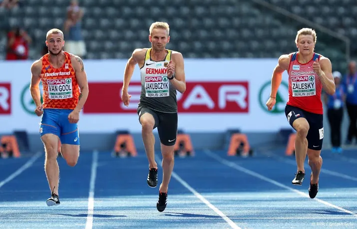van gool sprint naar ek limiet 60 meter