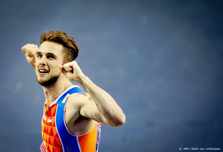 van gool verrast met finaleplek 60 meter