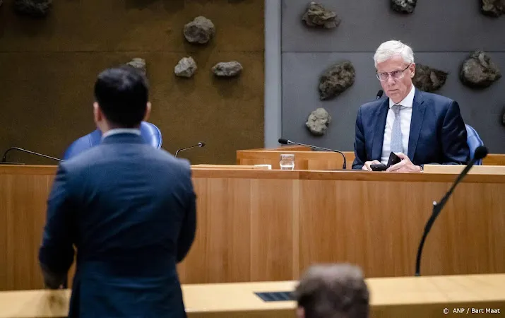 van rij mist reflectie kamer op eigen rol in toeslagenschandaal