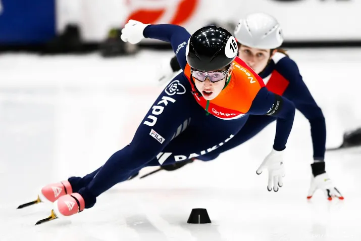 van ruijven wereldkampioene op 500 meter