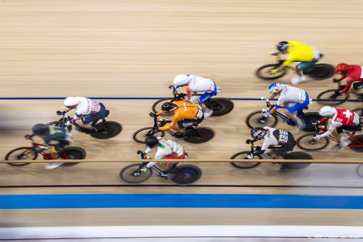 van schip als tweede naar laatste onderdeel olympisch omnium
