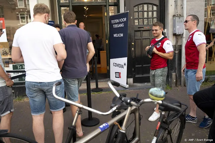 vanaf zaterdag verruimde openingstijden testen voor toegang