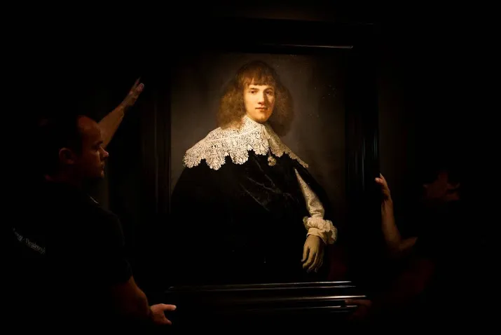 veel belangstelling voor nieuwe rembrandt