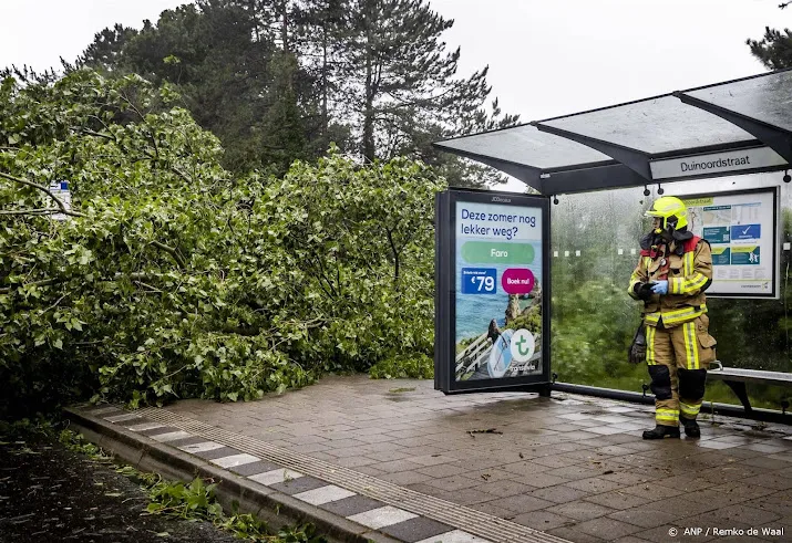veel boodschappenbezorgers rijden niet uit vanwege noodweer