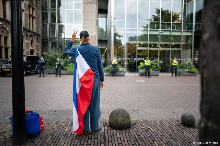 veel politie op de been om demonstraties den haag
