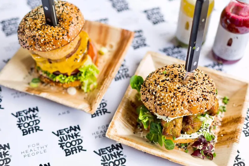 vegan junk food bar