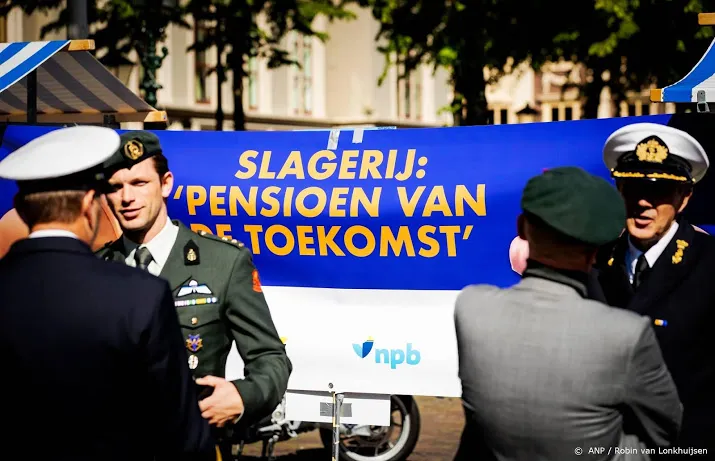 veiligheidsdiensten voeren actie voor pensioen